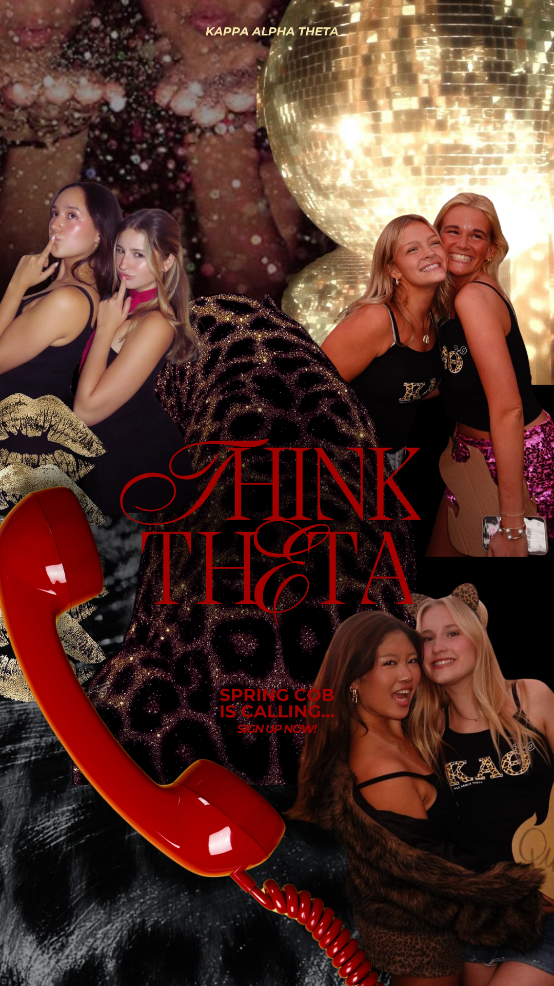 Kappa Alpha Theta — event graphic