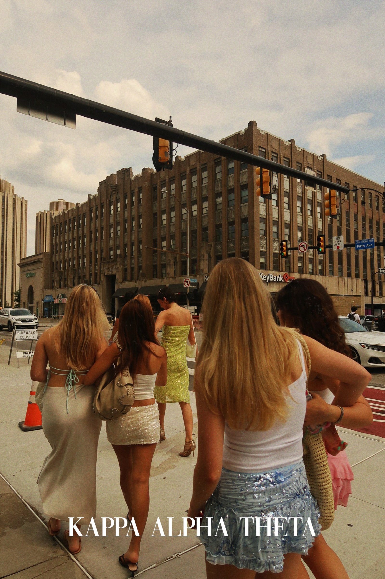 Kappa Alpha Theta street photograph